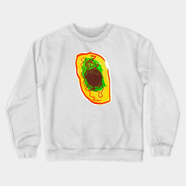 AVOCADO Crewneck Sweatshirt by Mayami Yami Art